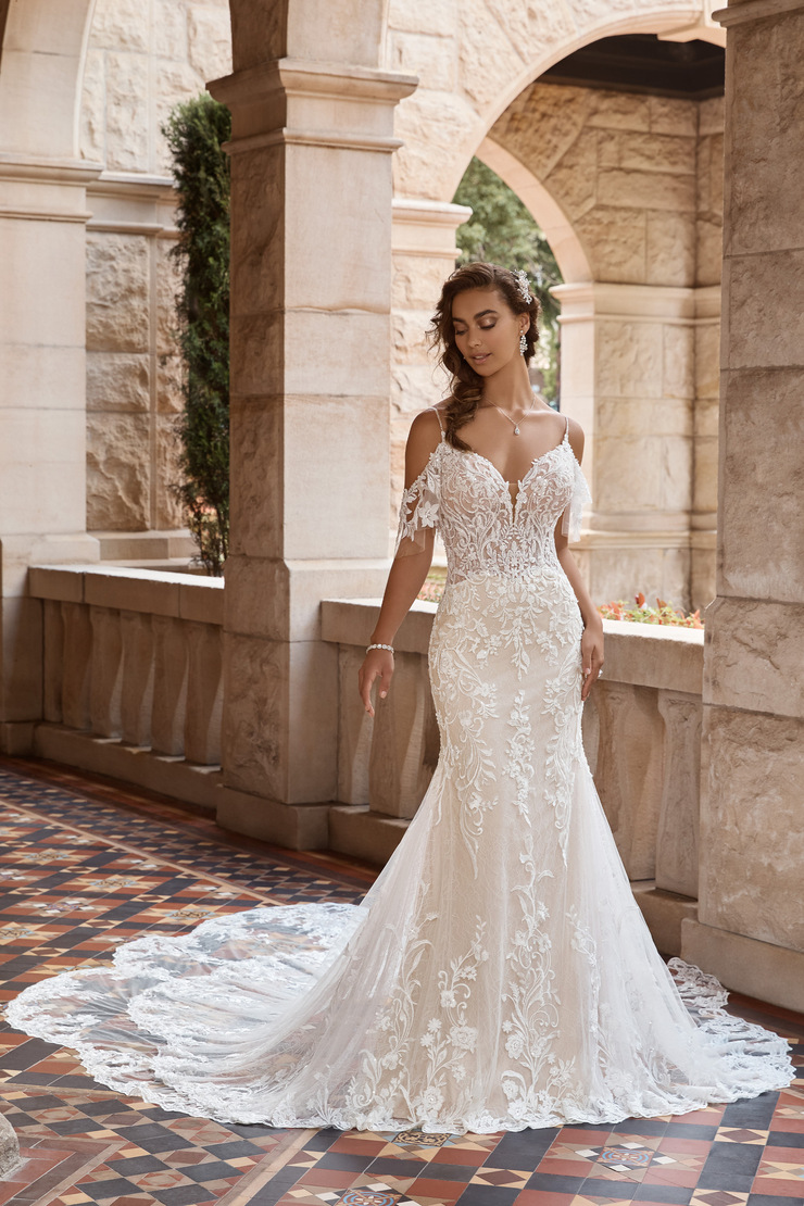 Dreamy Ethereal Lace Wedding Dress Leighton