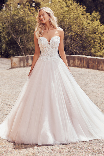 Beaded Plus Size Ball Gown Wedding Dress Karoline