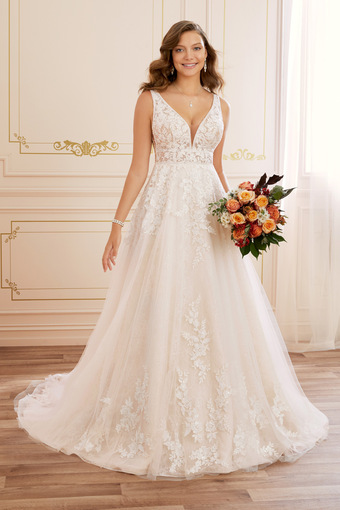 Floral Bohemian A-Line Wedding Dress Annika