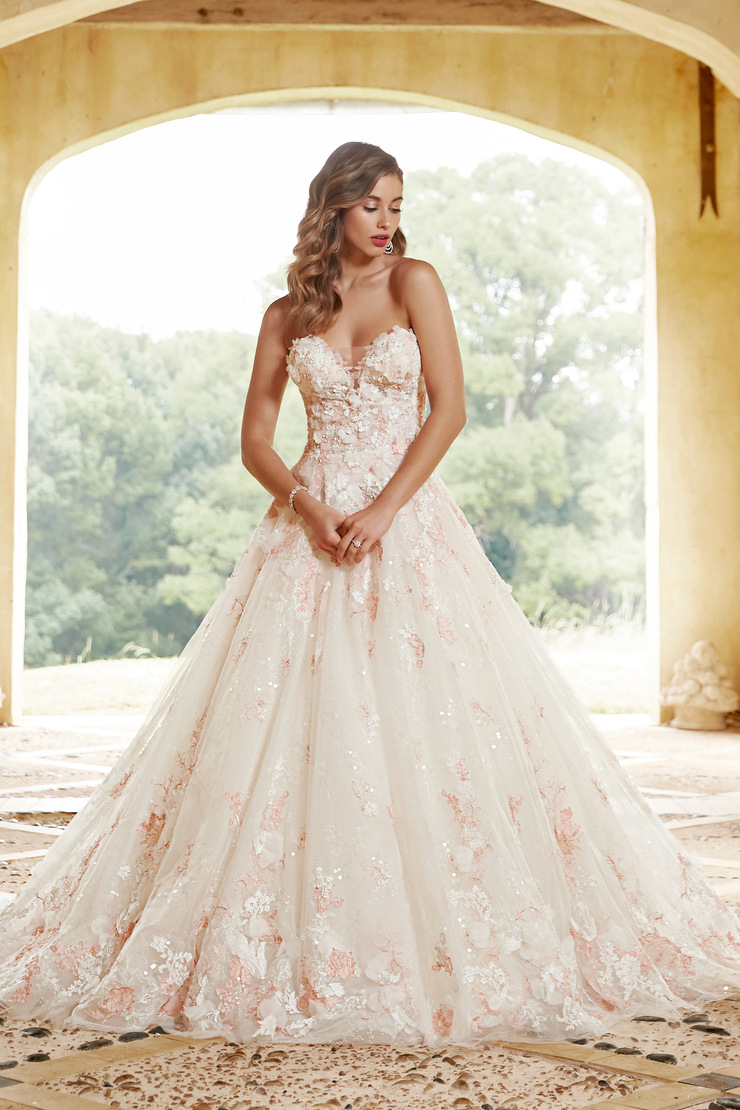 Dazzling Bridal Gown, Rich with Detail and Sparkle Kaia