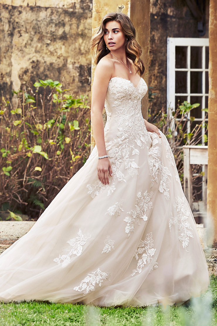 Romantic Bridal Ball Gown with Modern Twist Ember