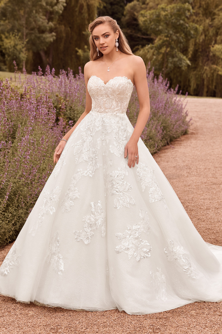 Strapless Sparkly Princess Wedding Dress Emerson